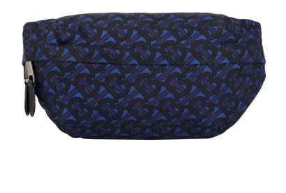 Burberry Sonny Belt Bag, &pound;450, Handbags, Blue, Nylon, Front view